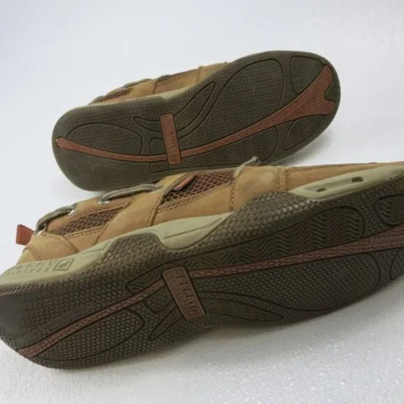 Sperry Top-Sider Suede Leather Comfort Used Shoes Footwear Men's Deck Sz 11.5 - Picture 4 of 6
